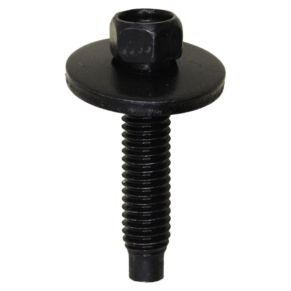 Auveco No. 15779 Hex Head SEMS Body Bolt Black M6-1.0 X 28mm, Quantity - 50