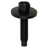 Auveco No. 15779 Hex Head SEMS Body Bolt Black M6-1.0 X 28mm, Quantity - 50