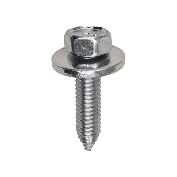 Auveco No. 15788 Hex Head SEMS Body Bolt Zinc M6-1.0 X 25mm, Quantity - 50