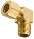 Auveco No. 158 Brass Male Elbow 1/8" Tube Size 1/8" Thread, Quantity - 5