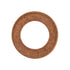 Auveco No. 15911 Copper Washer 1/4" Inside Diameter 7/16" Outside Diameter 1/32" Thick, Quantity - 50