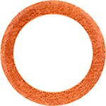 Auveco No. 15912 Copper Washer 5/16" Inside Diameter 1/2" Outside Diameter 1/32" Thick, Quantity - 50