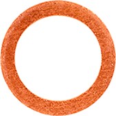 Auveco No. 15913 Copper Washer 3/8" Inside Diameter 9/16" Outside Diameter 1/32" Thick, Quantity - 50
