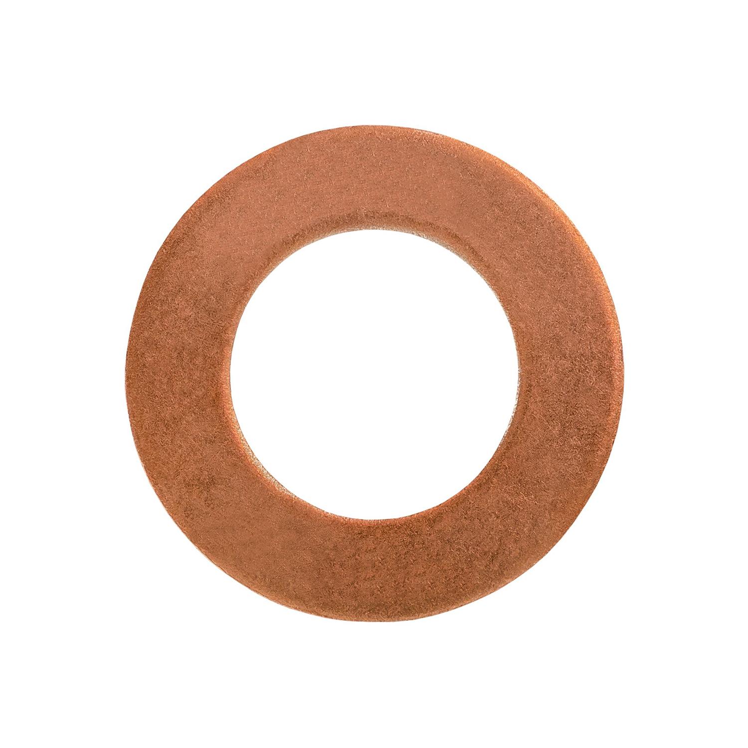 Auveco No. 15918 Copper Washer 1/2" Inside Diameter 7/8" Outside Diameter 1/16" Thick, Quantity - 25