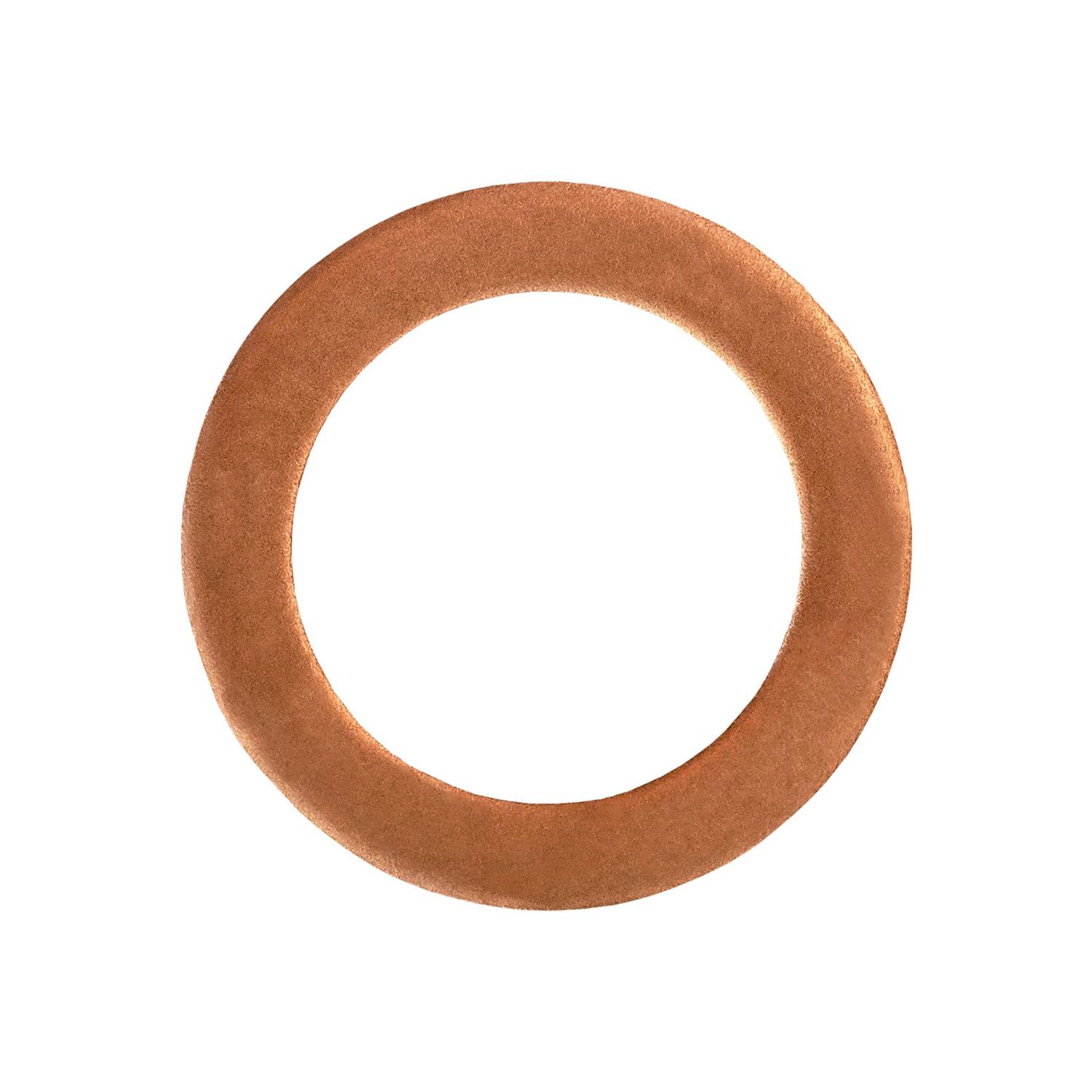 Auveco No. 15919 Copper Washer 9/16" Inside Diameter 13/16" Outside Diameter 3/32" Thick, Quantity - 25
