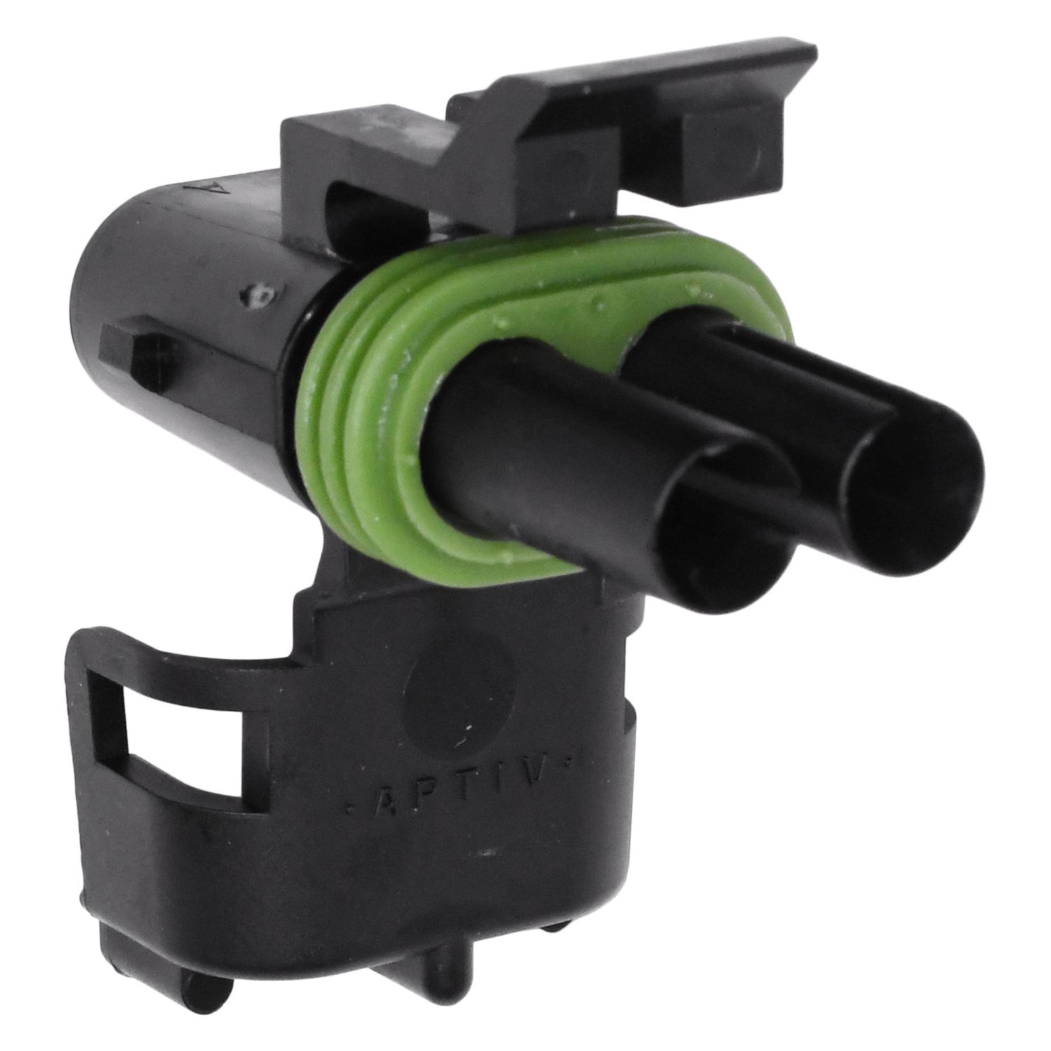 Auveco No. 15952 2-Cavity Connector Shell For Female Terminal, Quantity - 25