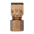 Auveco # 159 Brass 90 Degree Male Compression Adapter 3/16" Tube Size 1/8" Threads. Qty 5.