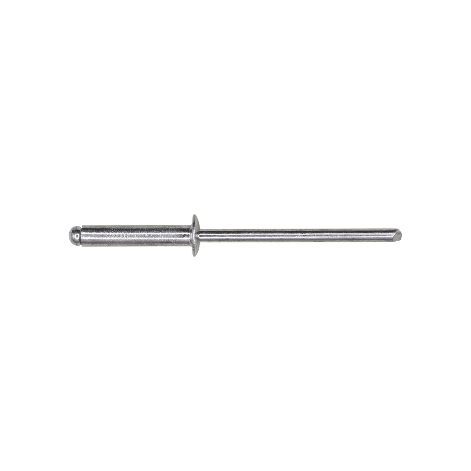Auveco No. 16032 Blind Rivet 1/4" Head Diameter 5/8" Rivet Length, Quantity - 100