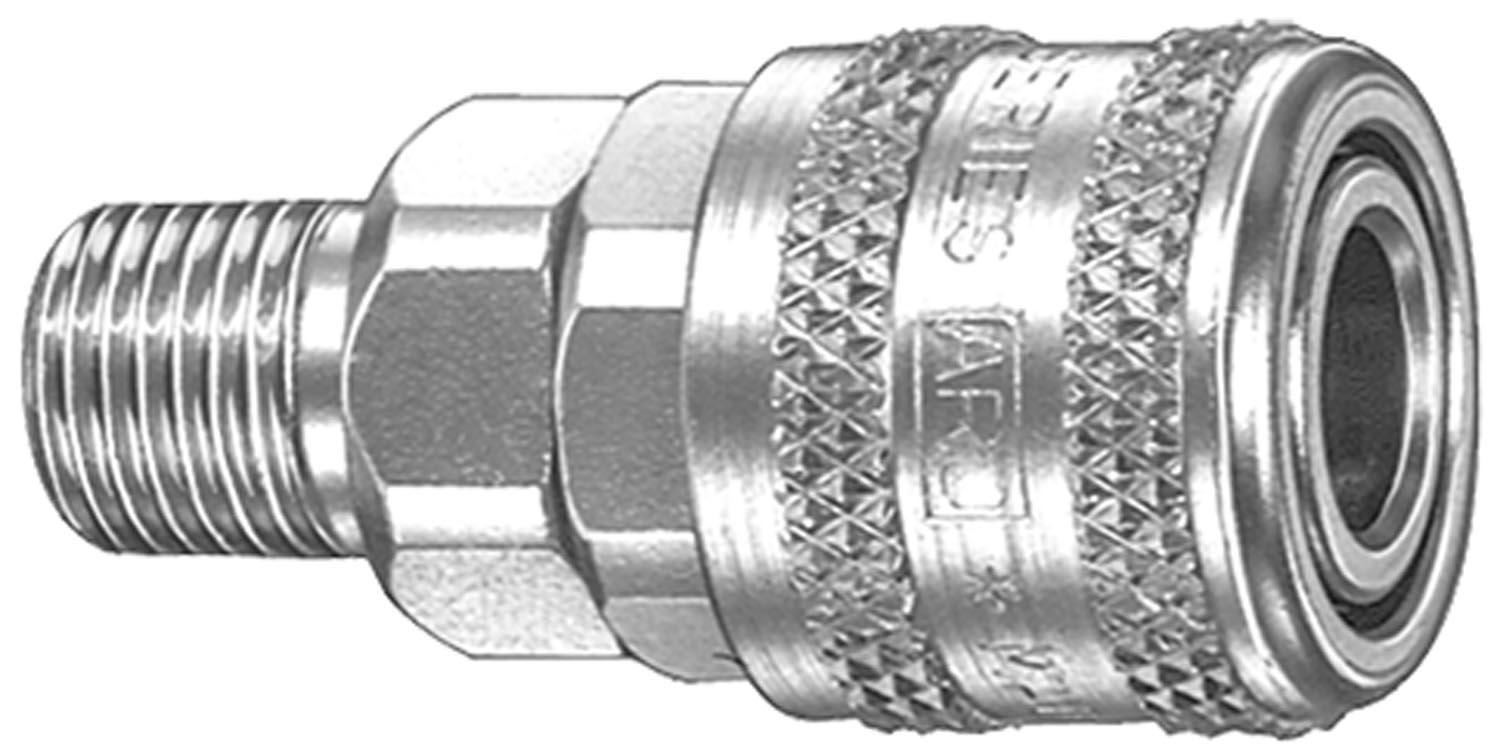 Auveco # 16046 Air System Coupler 1/4" Male Npt. Qty 5.