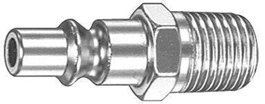 Auveco No. 16051 Air System Connector 1/4" Male NPT, Quantity - 5