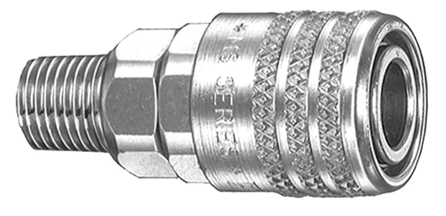Auveco No. 16067 Air System Coupler MS Series 1/4" Male NPT, Quantity - 5