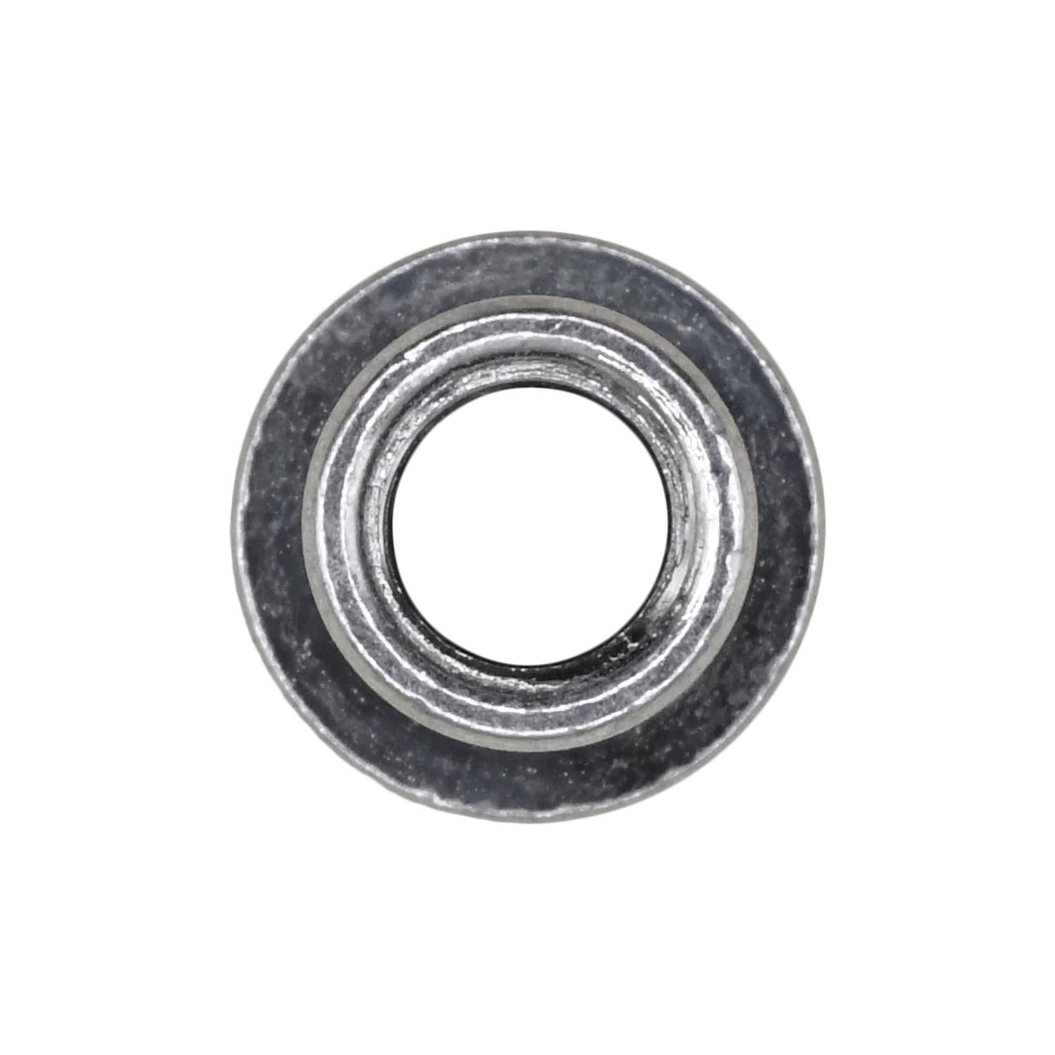 Auveco No. 16192 Large Flange Thin Sheet Steel Nutsert 1/4"-20 Thread, Quantity - 25