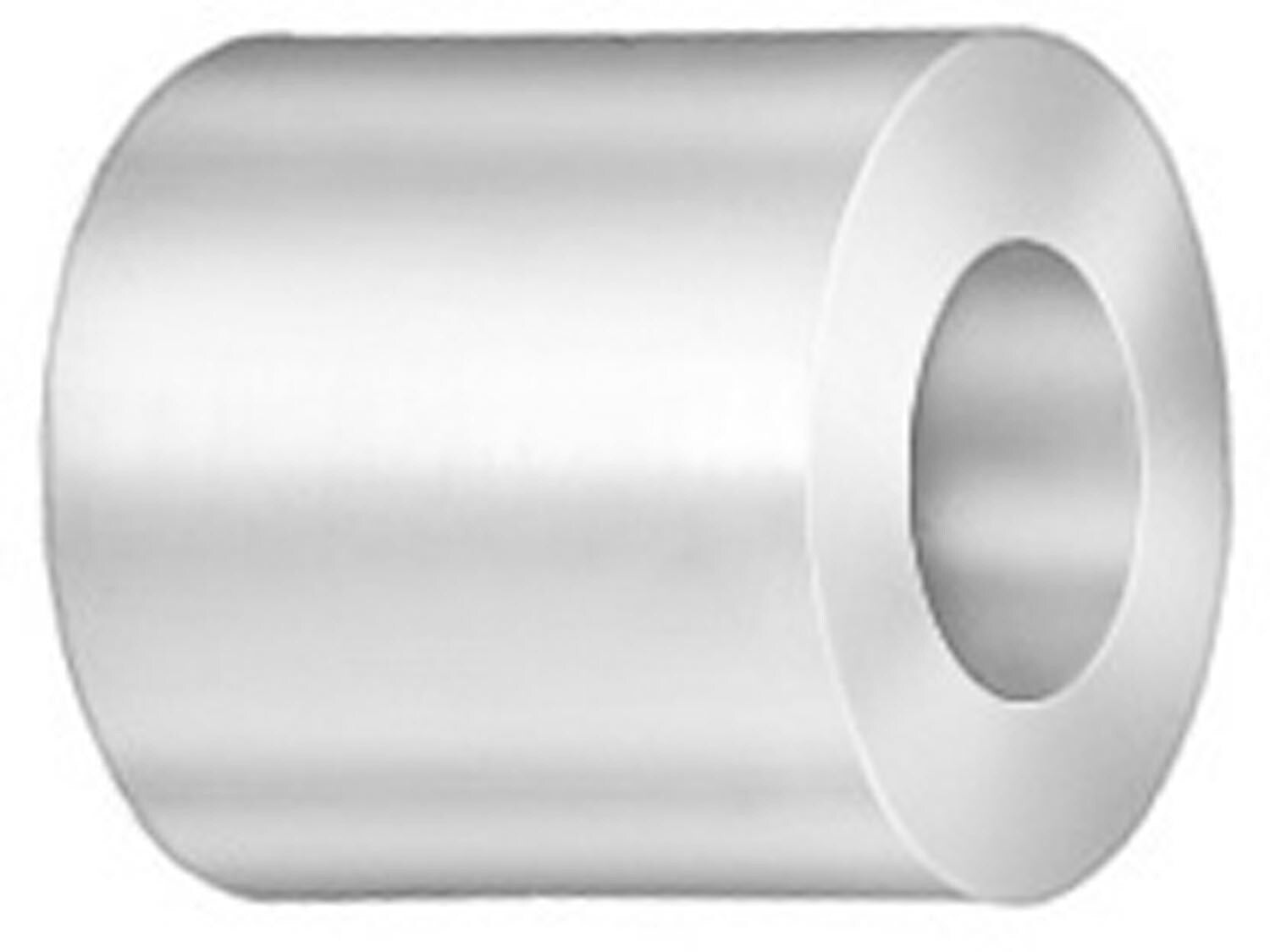 Auveco No. 16202 Spacer Bushing .257 Inside Diameter 1/2" Outside Diameter 1/2" Length, Quantity - 100