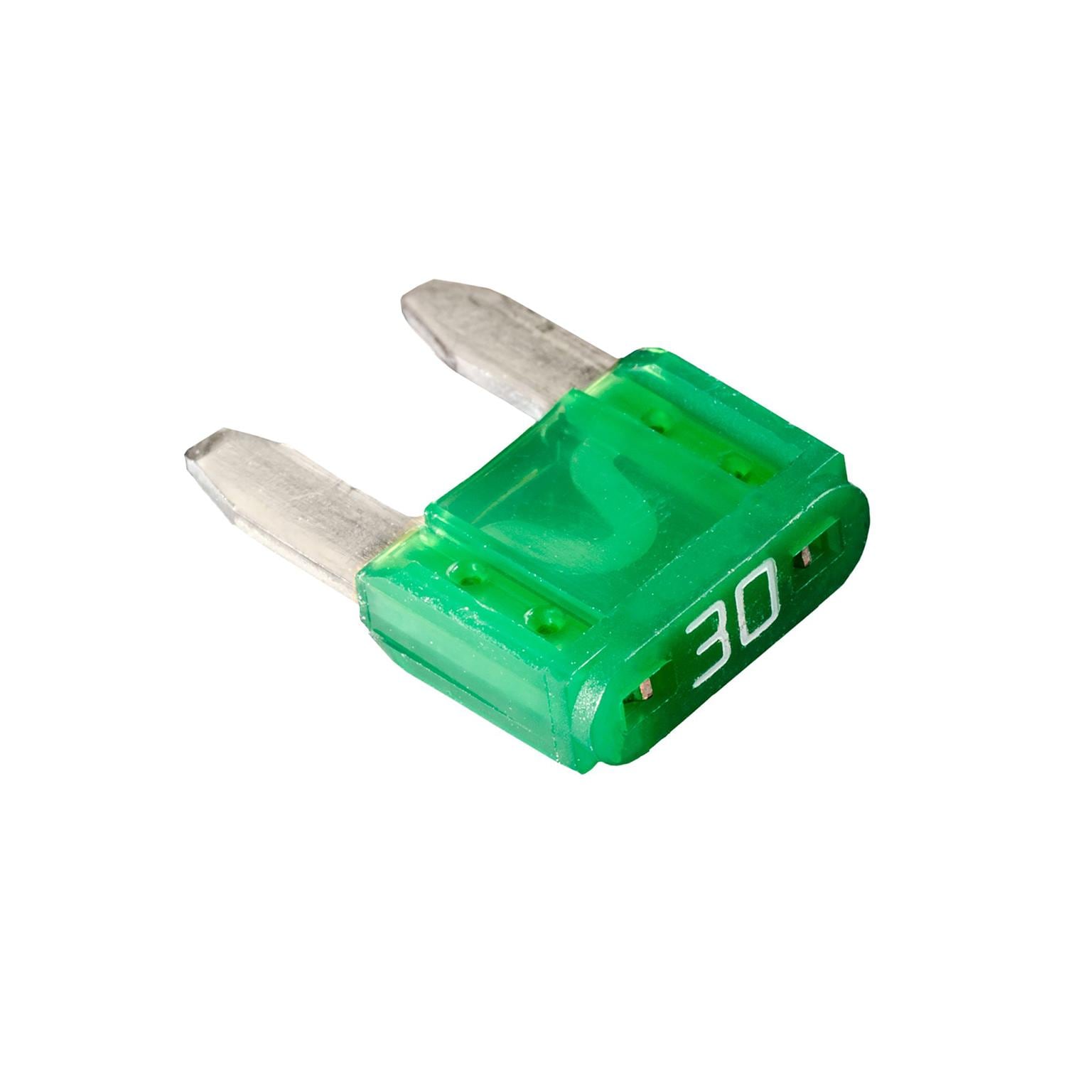 Auveco # 16360 Mini Fuse - 30 Amps. Qty 5.