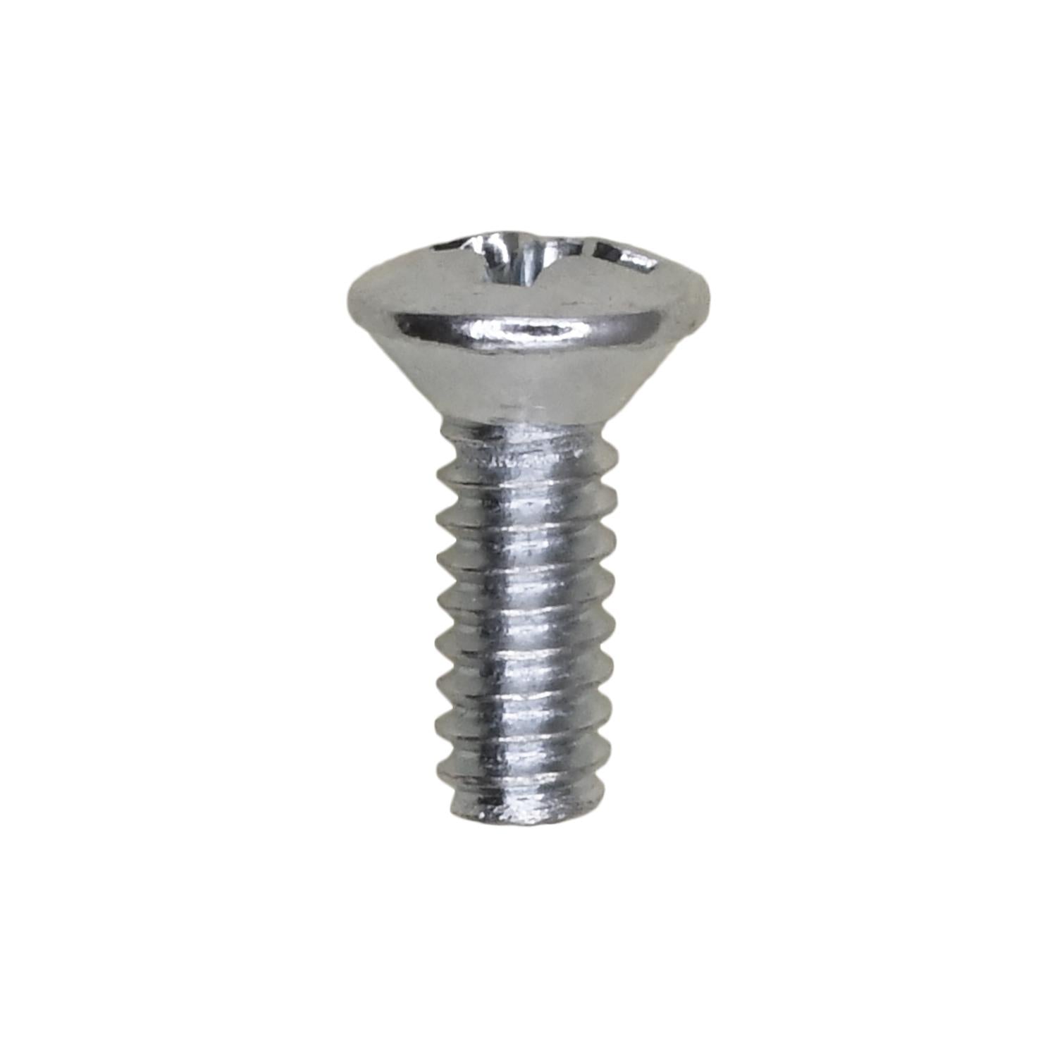 Auveco No. 16362 Phillips Oval Head Machine Screw 6-32 X 3/8", Quantity - 100