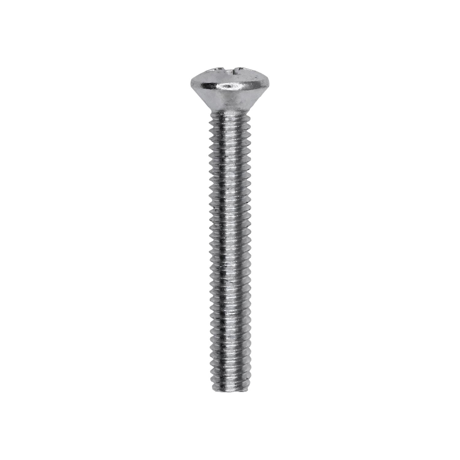 Auveco No. 16371 Phillips Oval Head Machine Screw 8-32 X 1-1/4", Quantity - 100