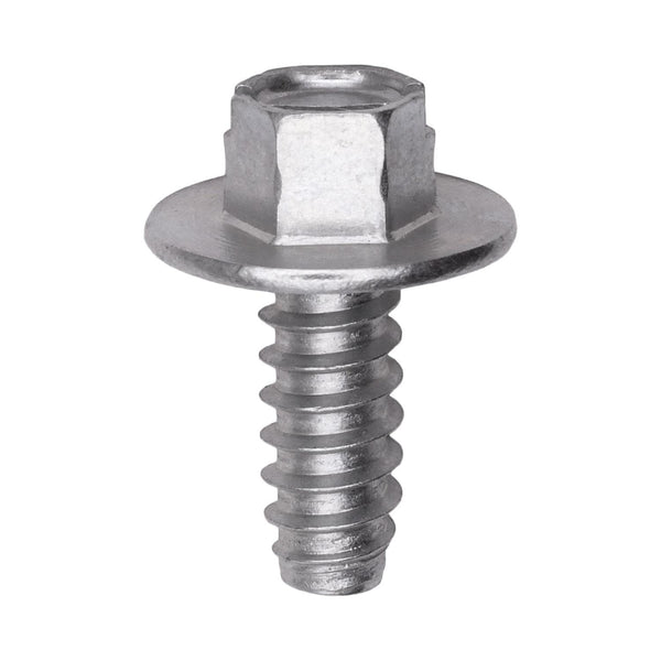 Auveco No. 16422 Slot. Hex Washer Head License Plt Screw #14 X 5/8