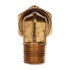 Auveco # 164 Brass 90 Degree Male Compression Adapter 3/8" Tube 1/8" Pipe. Qty 5.