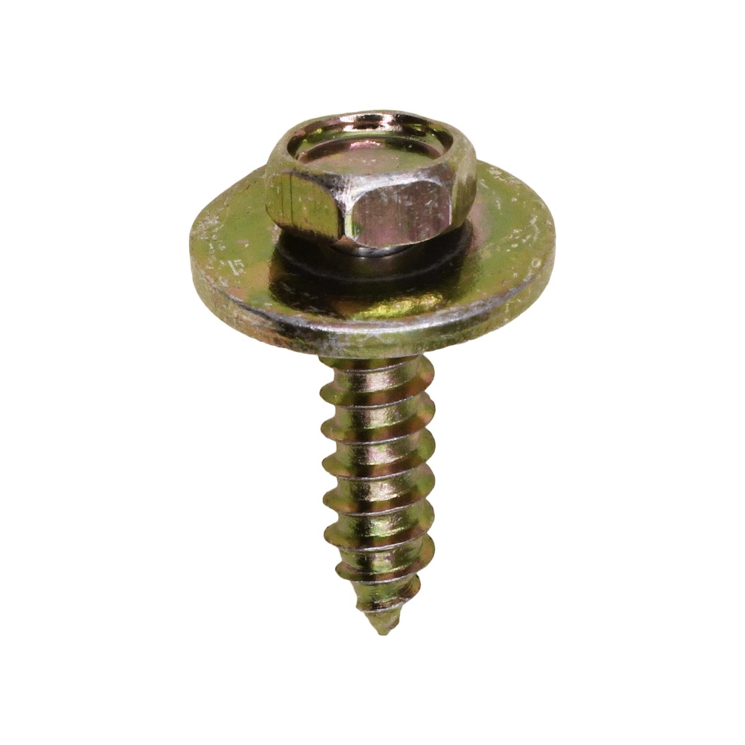 Auveco No. 16589 Hex Head SEMS Tapping Screw 5/16" Hex #10 X 3/4", Quantity - 50