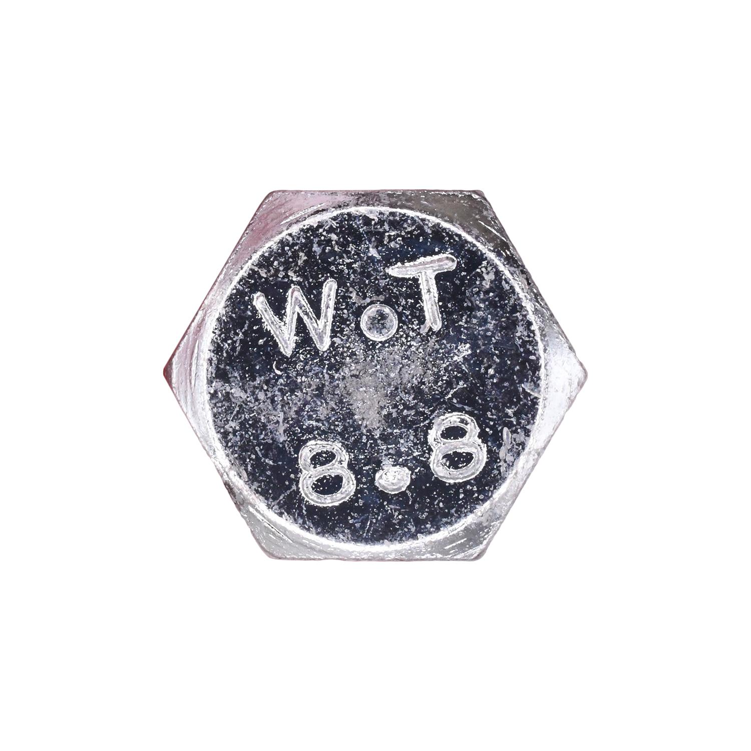 Auveco No. 16609 J.I.S. Metric Cap Screw. M12-1.25 X 20 Zinc, Quantity - 10