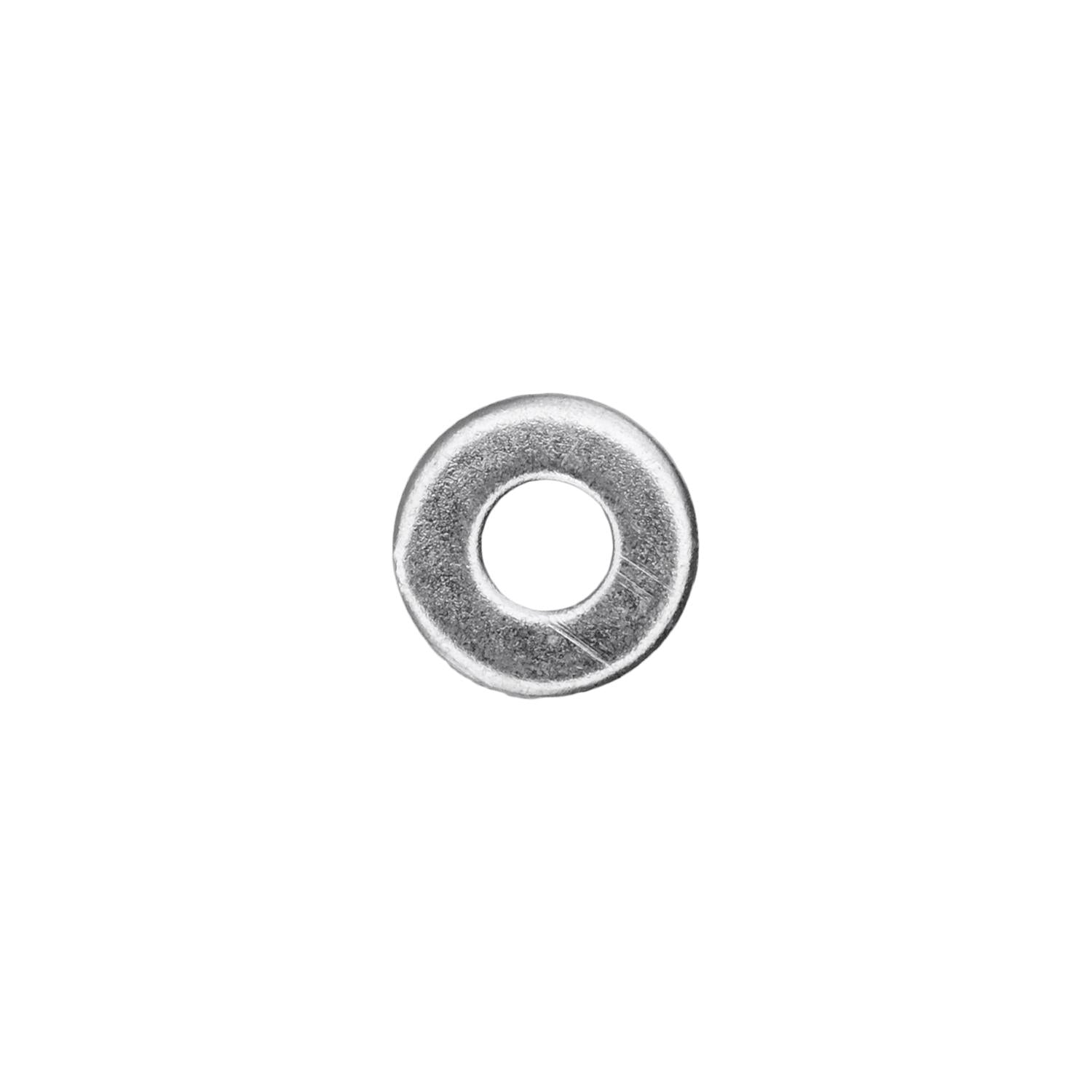 Auveco No. 16721 S.A.E. Flat Washer #8 Zinc, Quantity - 100