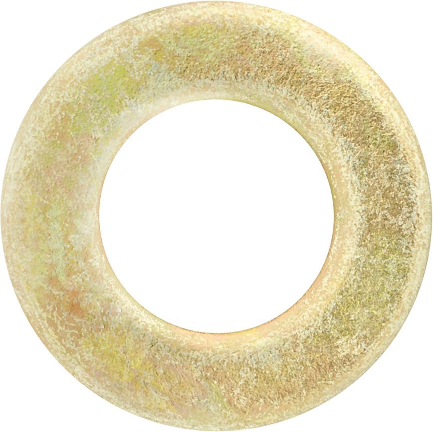 Auveco No. 16764 Metric Flat Washer 8mm Screw Zinc & Yellow, Quantity - 100