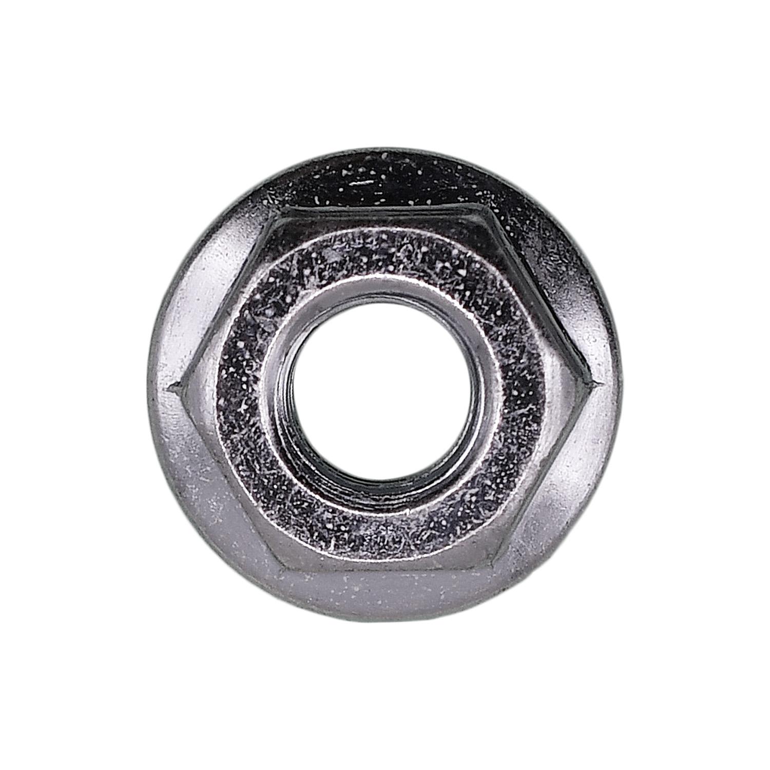 Auveco No. 16769 Spin Lock Nut W/Serrations M6-1.0 14mm Outside Diameter, Quantity - 50