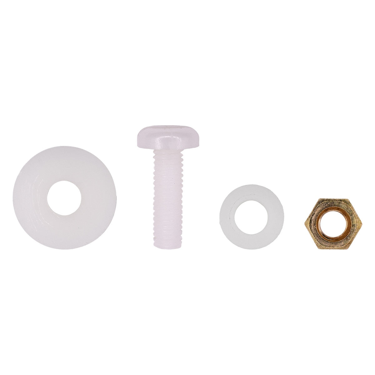 Auveco No. 16800 Toyota License Plate Hardware M6-1.0 X 20mm, Quantity - 25 SETS