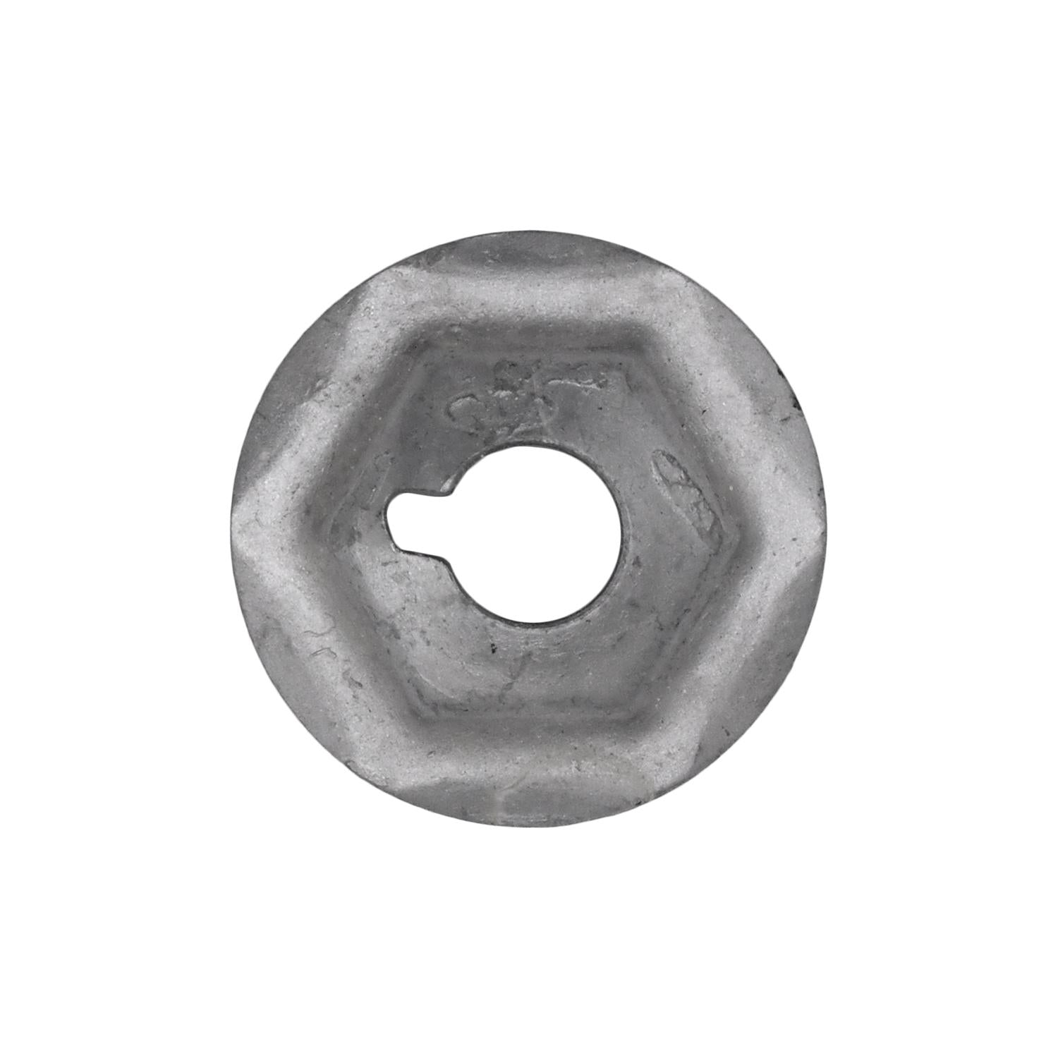 Auveco # 16829 Thread Cutting Nut 6mm Stud Size 18mm Washer Diameter Qty 100.