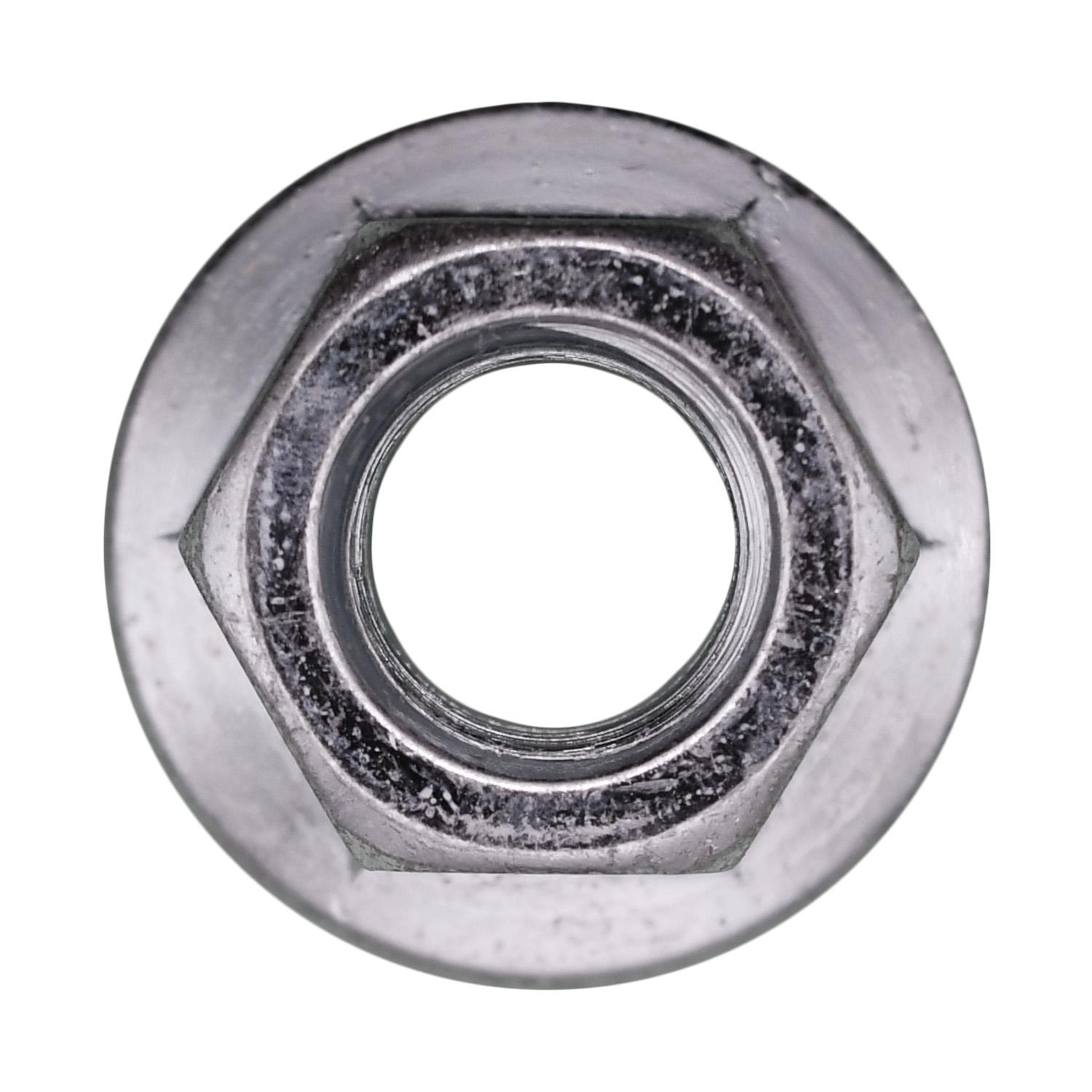 Auveco No. 16830 Spin Lock Nut W/Serrations M8-1.25 17mm Outside Diameter, Quantity - 50