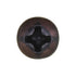 Auveco No. 16889 Phillips Pan Head Tapping Screw #6 X 3/8" Black Oxide, Quantity - 100