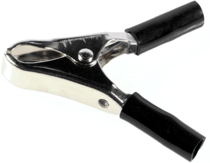 Auveco # 16973 Test Clip - 30 amp Black Insulation. Qty 5.