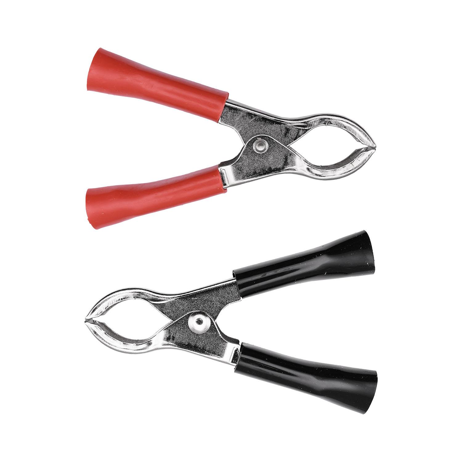 Auveco # 16974 Test Clip - 30 amp 1 Red And 1 Black Insulation. Qty 1.