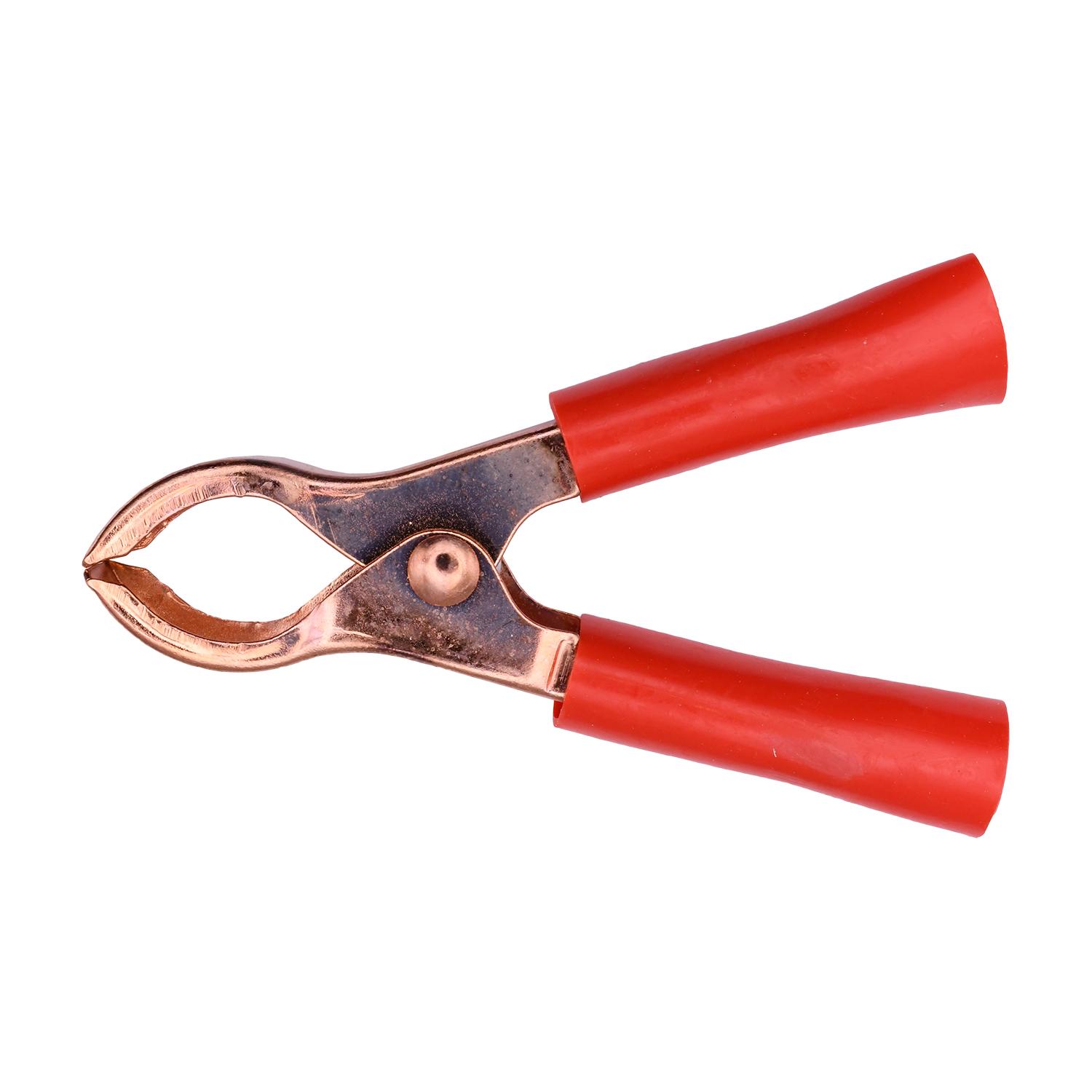 Auveco # 16975 Test Clip - 50 amp Red Insulation. Qty 5.