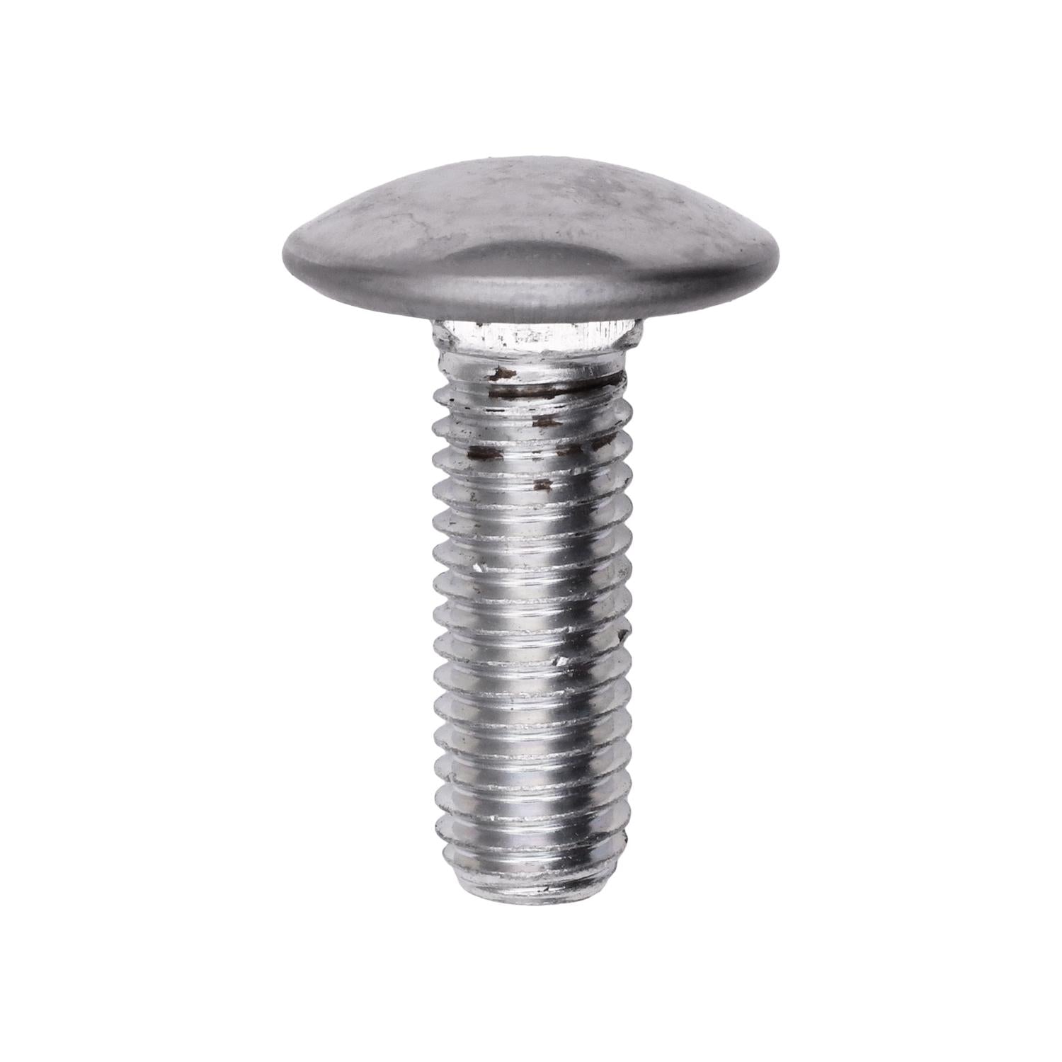 Auveco No. 16986 Bumper Bolt M8-1.25 X 25mm W/Stainless Cap Pan Head, Quantity - 25