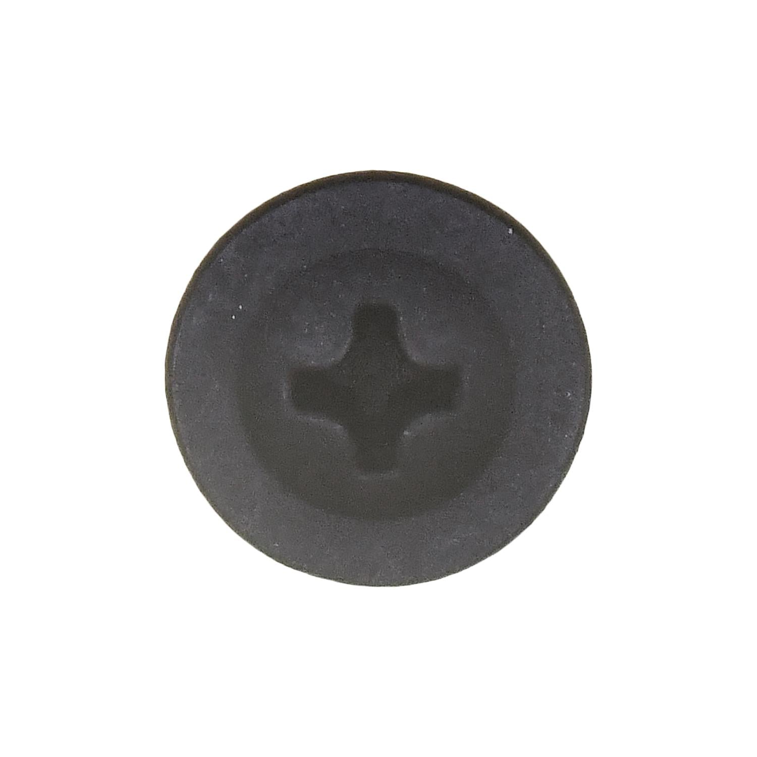 Auveco No. 16997 Phillips Oval Washr Head Tapping Screw #8 X 3/8" Black, Quantity - 100