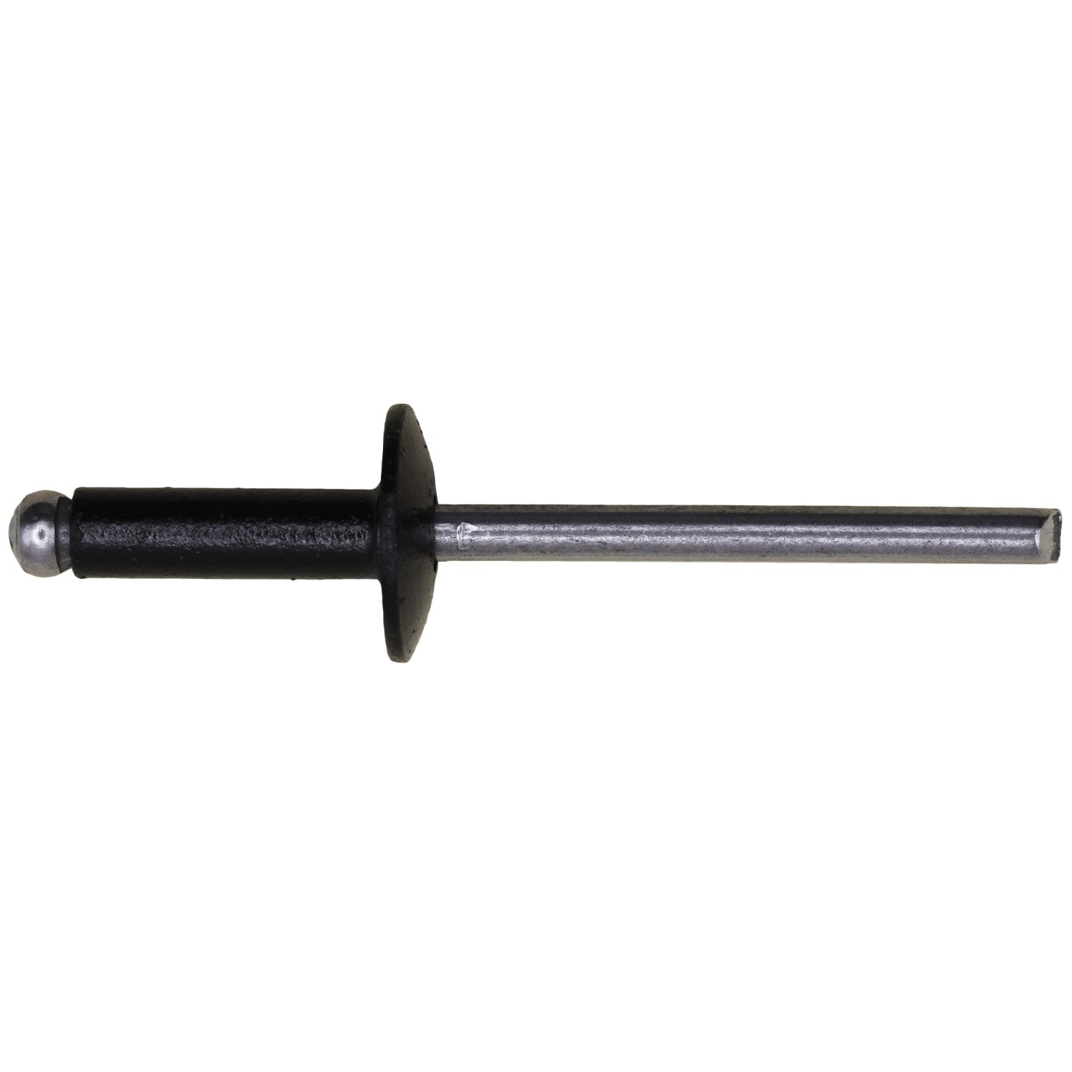 Auveco # 17006 Black Aluminum Rivet 5/32" Diameter 1/4"-3/8" Grip. Qty 25.