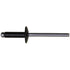 Auveco # 17006 Black Aluminum Rivet 5/32" Diameter 1/4"-3/8" Grip. Qty 25.