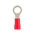 Auveco No. 17044 Vinyl Insulated Ring Terminal 8 Gauge 3/8" Stud Red, Quantity - 25