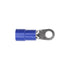 Auveco No. 17046 Vinyl Insulated Ring Terminal 6 Gauge 1/4" Stud Blue, Quantity - 15