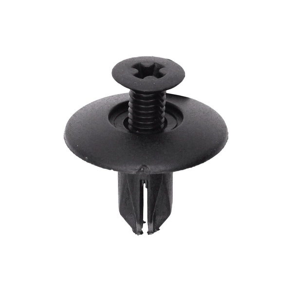 Auveco No. 17081 Cowl Push-Type Retainer 18mm Head Diameter 12mm Length, Quantity - 25