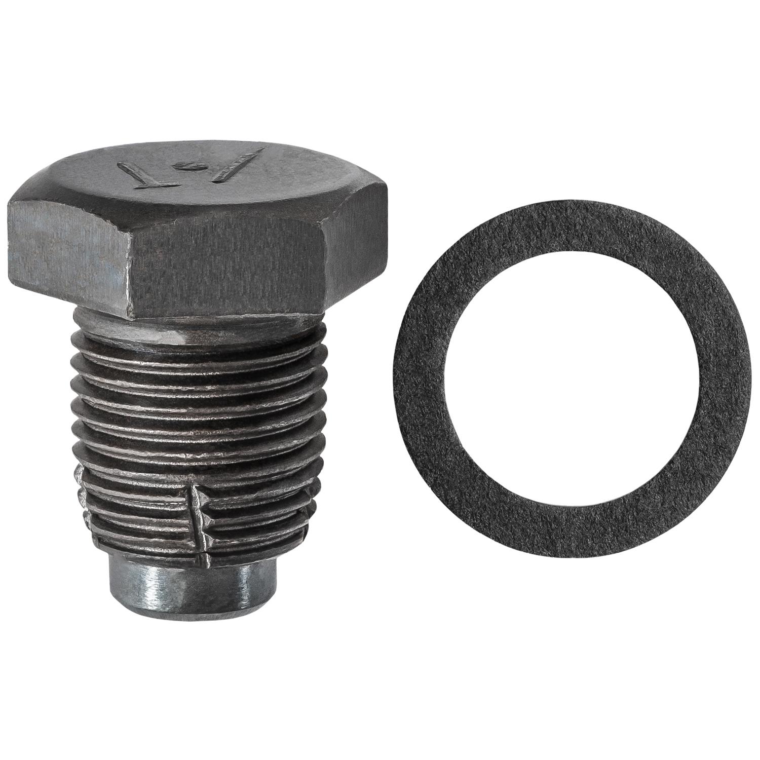 Auveco No. 17147 Magnetic Drain Plug 1/2" Triple Oversize W/Gasket, Quantity - 2