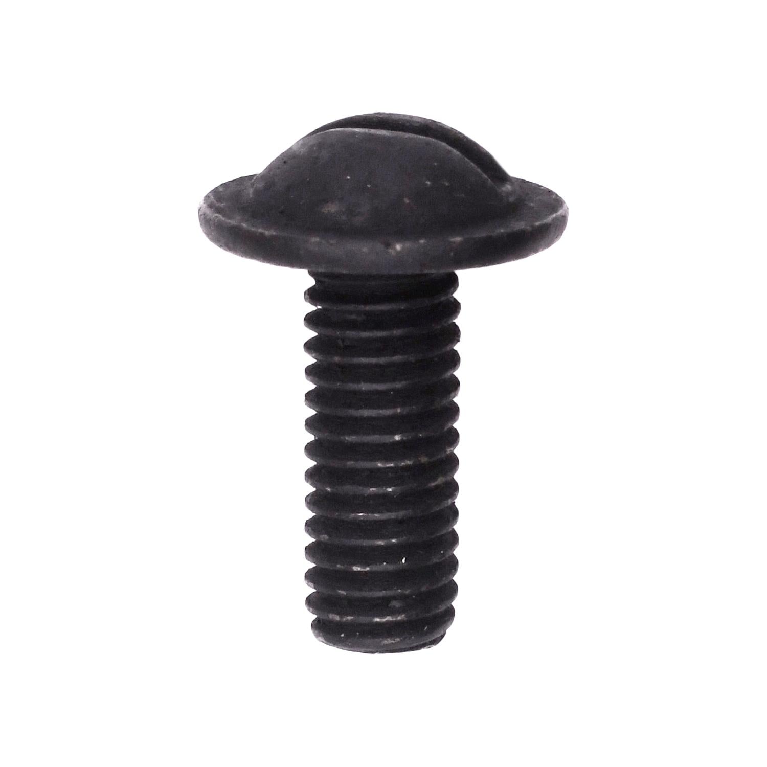 Auveco No. 17152 Slotted Washer Head License Plate Screw M6-1.0 X 16mm, Quantity - 50