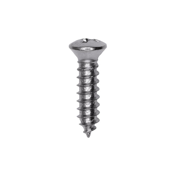 Auveco No. 1717 Phillips Oval Head Tapping Screw #8 Head 10 X 3/4