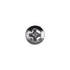 Auveco No. 1717 Phillips Oval Head Tapping Screw #8 Head 10 X 3/4" Chrome, Quantity - 100
