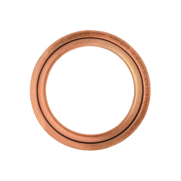Auveco No. 17262 Oil Drain Plug Crushable Gasket 14mm Inside Diameter Copper, Quantity - 10