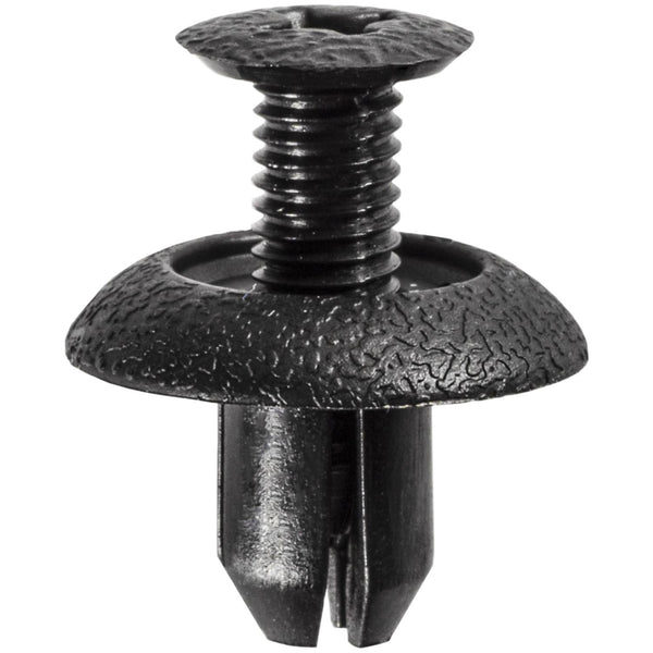 Auveco No. 17351 Mitsubishi Bumper Push-Type Retainer 10mm Length, Quantity - 10