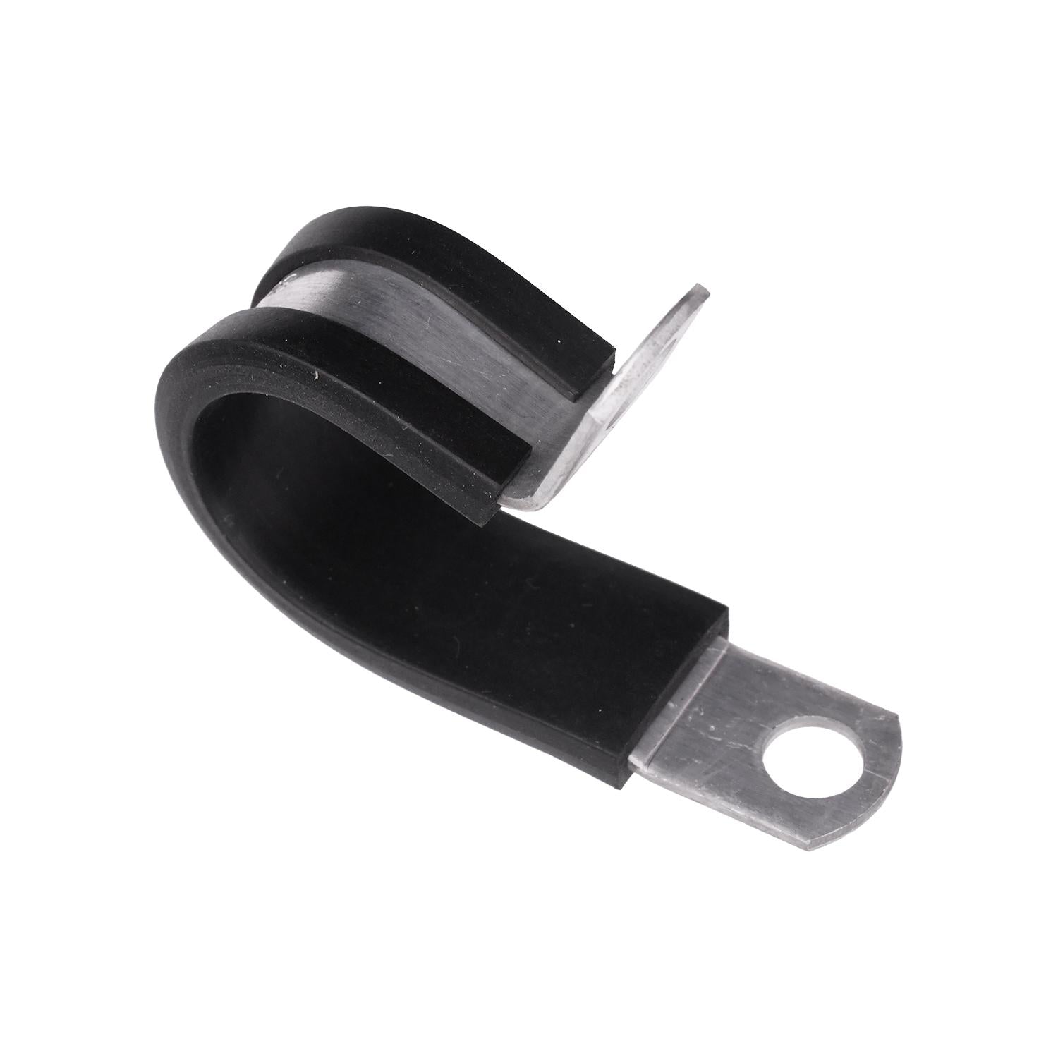 Auveco No. 17366 3/4" Diameter Aluminum/Neoprene Jacket Tubing Clamp, Quantity - 15