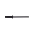 Auveco No. 17408 Closed End Rivet 1/8" Diameter 13/64" -9/32" Grip Aluminum Black, Quantity - 50
