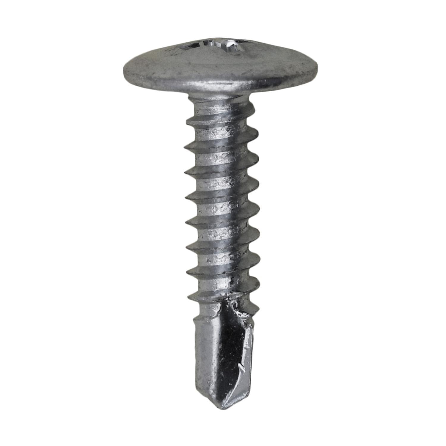 Auveco No. 17460 Phillips Rnd Washer Head Teks Tapping Screw #8 X 3/4", Quantity - 50